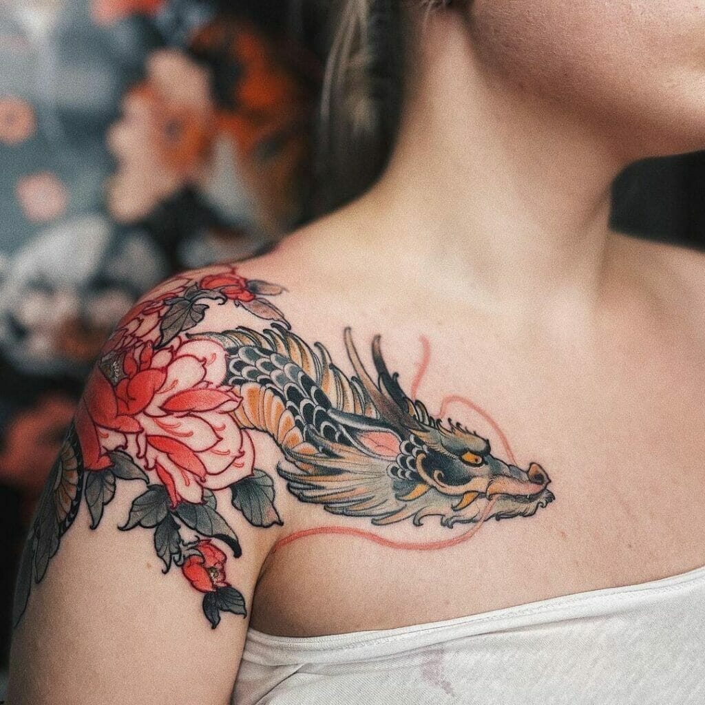 Japanese Neo Traditional Tattoo