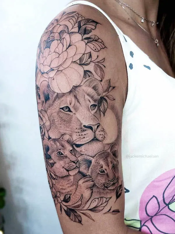 inner arm tattoo