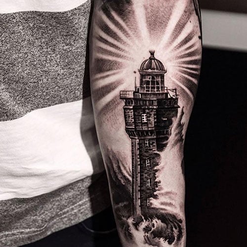 half sleeve tattoo