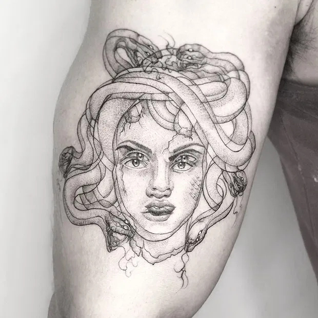 medusa tattoo