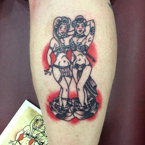 Naked Women Tattoo