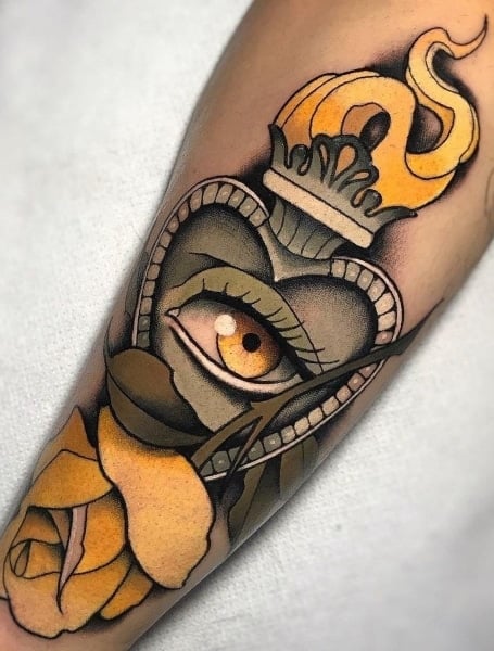 neo traditional tattoo