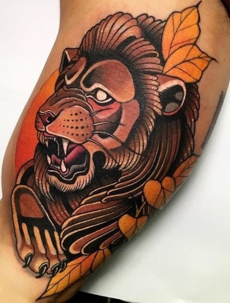 neo traditional tattoo