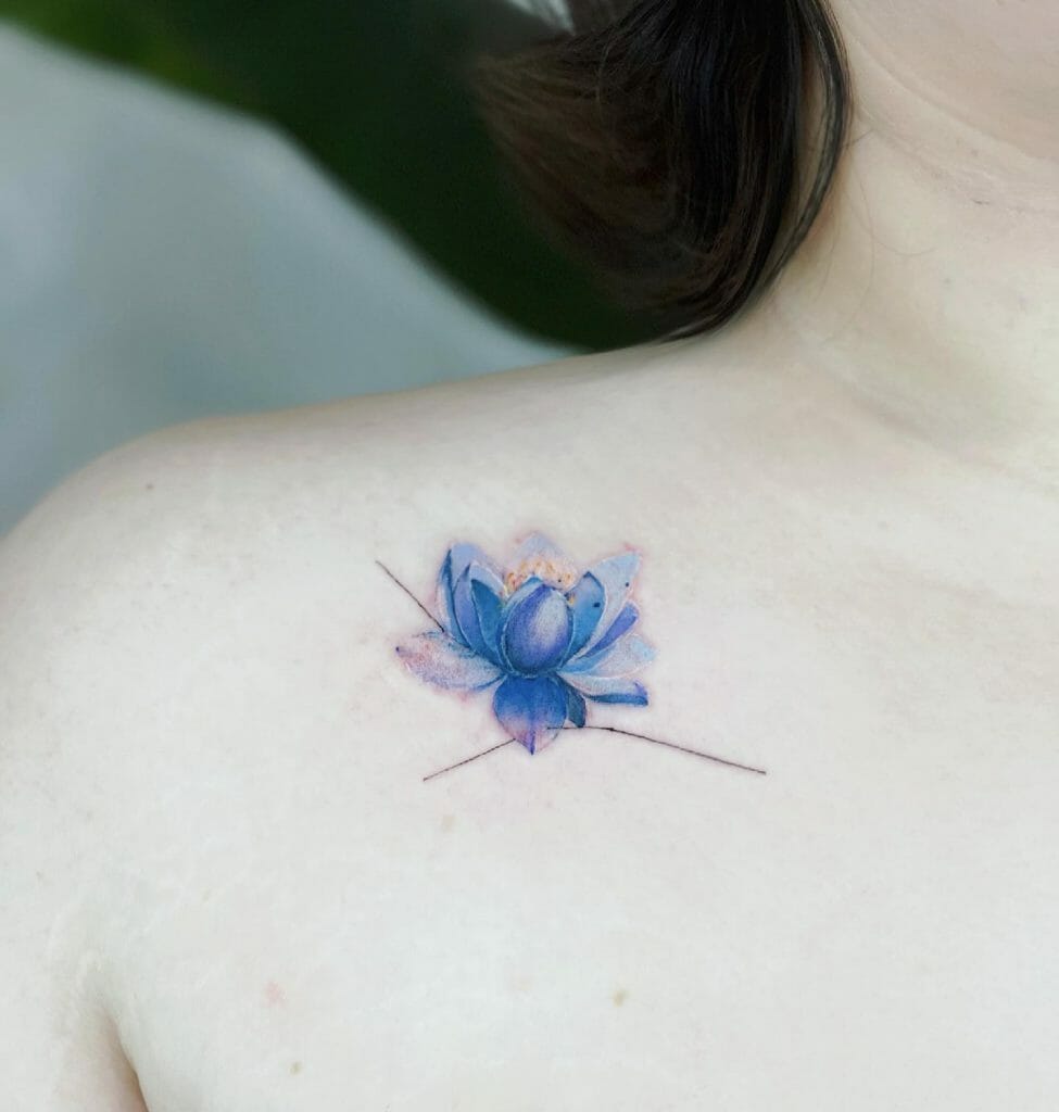 Ideas espirituales de tatuajes de flor de loto