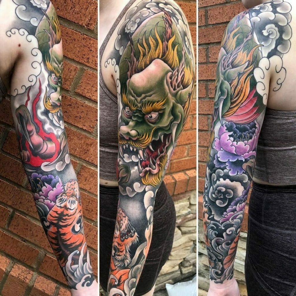 Japanese sleeve Tattoo