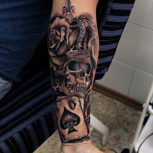 half sleeve tattoo