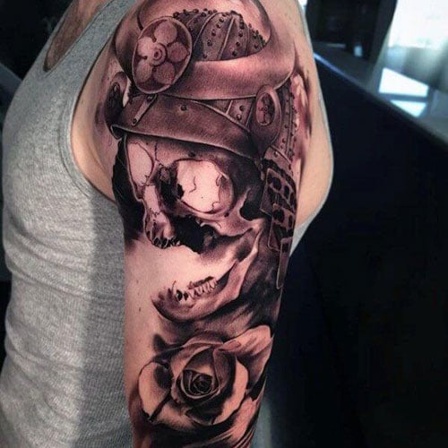 half sleeve tattoo