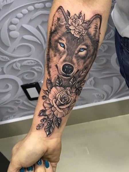 inner arm tattoo