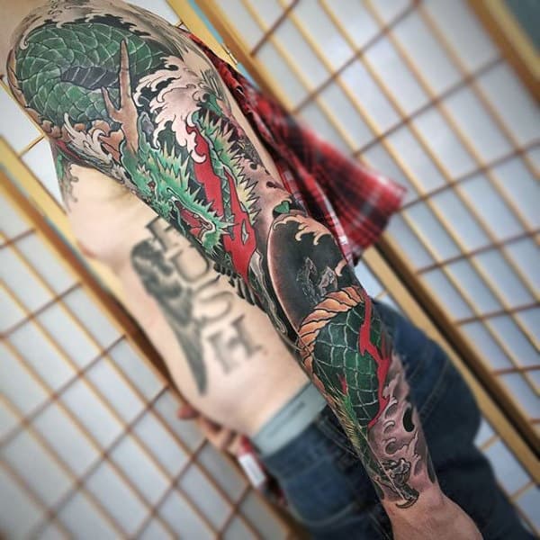 Japanese sleeve Tattoo