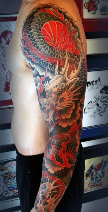 Japanese sleeve Tattoo