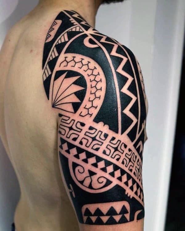 half sleeve tattoo