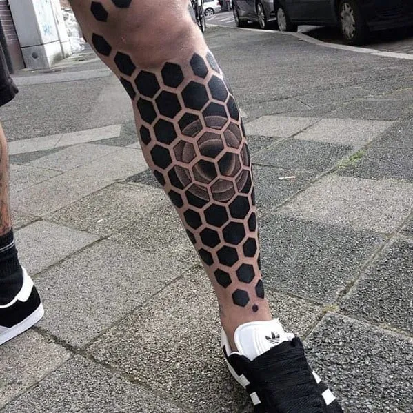 leg sleeve tattoo