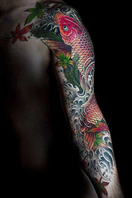 Japanese sleeve Tattoo