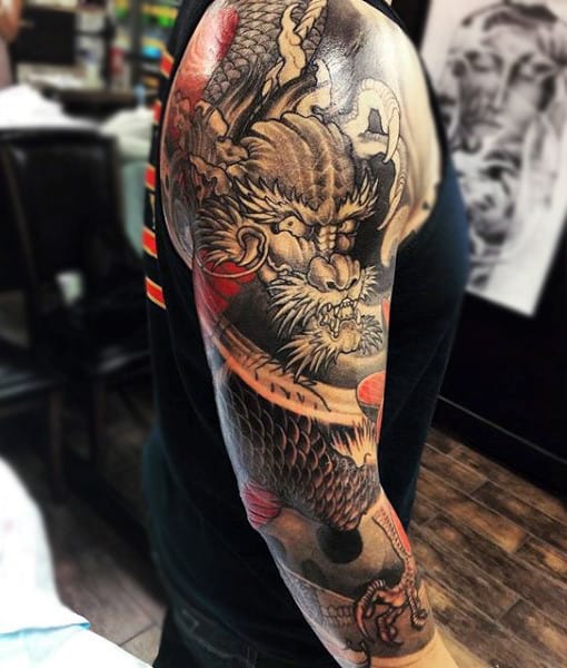 Japanese sleeve Tattoo