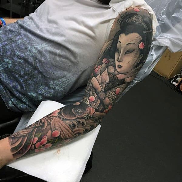 Japanese sleeve Tattoo