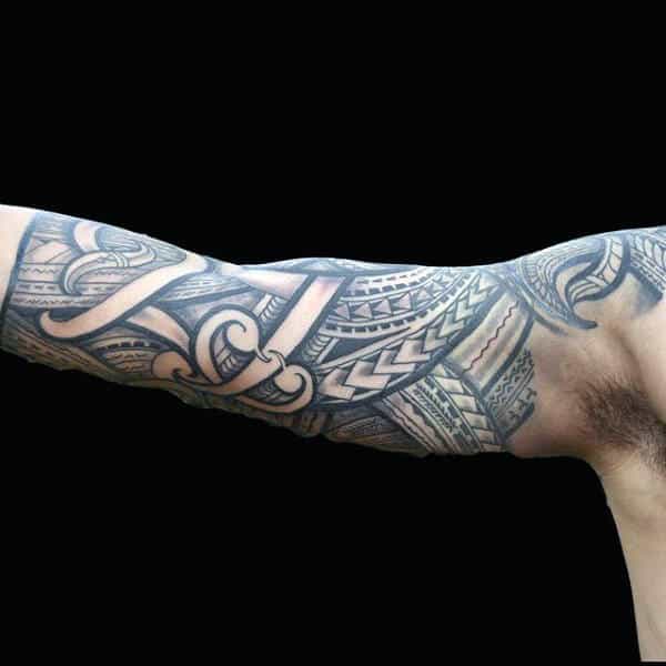 half sleeve tattoo