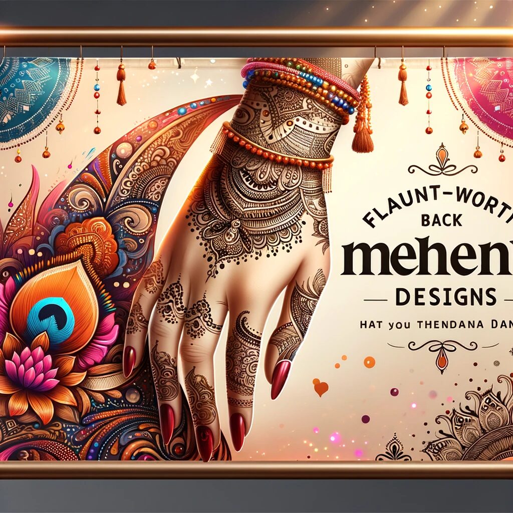 Flaunt-worthy Back Hand Mehendi Designs