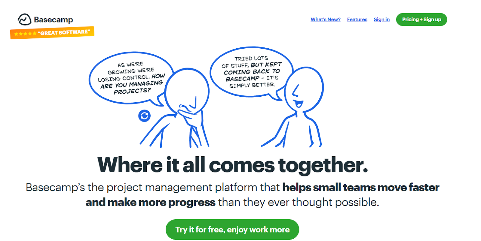  AI project management tools, Basecamp