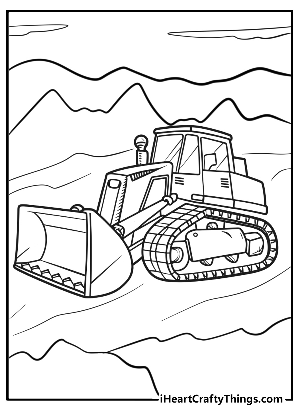 Caterpillar excavator