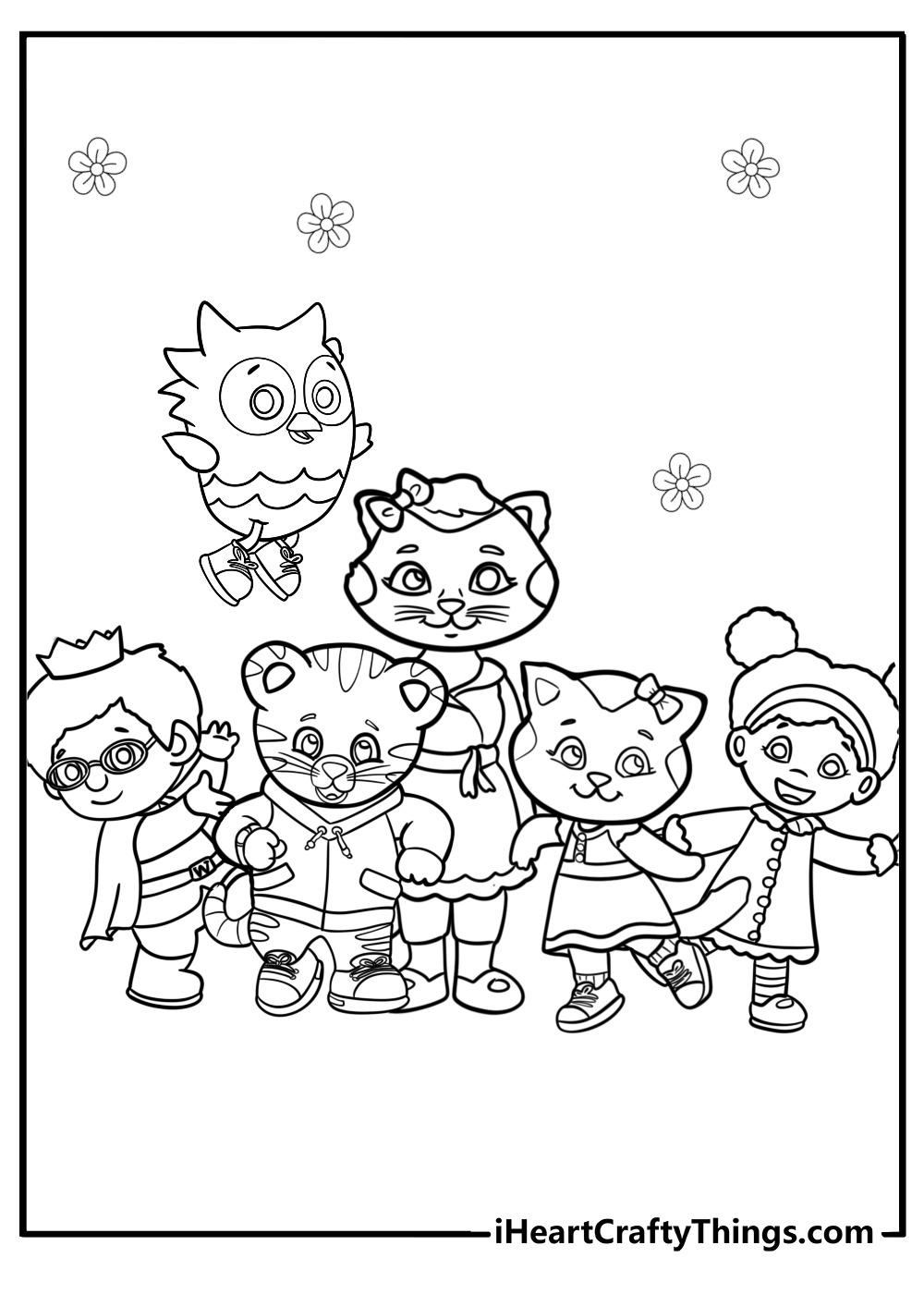 Daniel coloring sheet