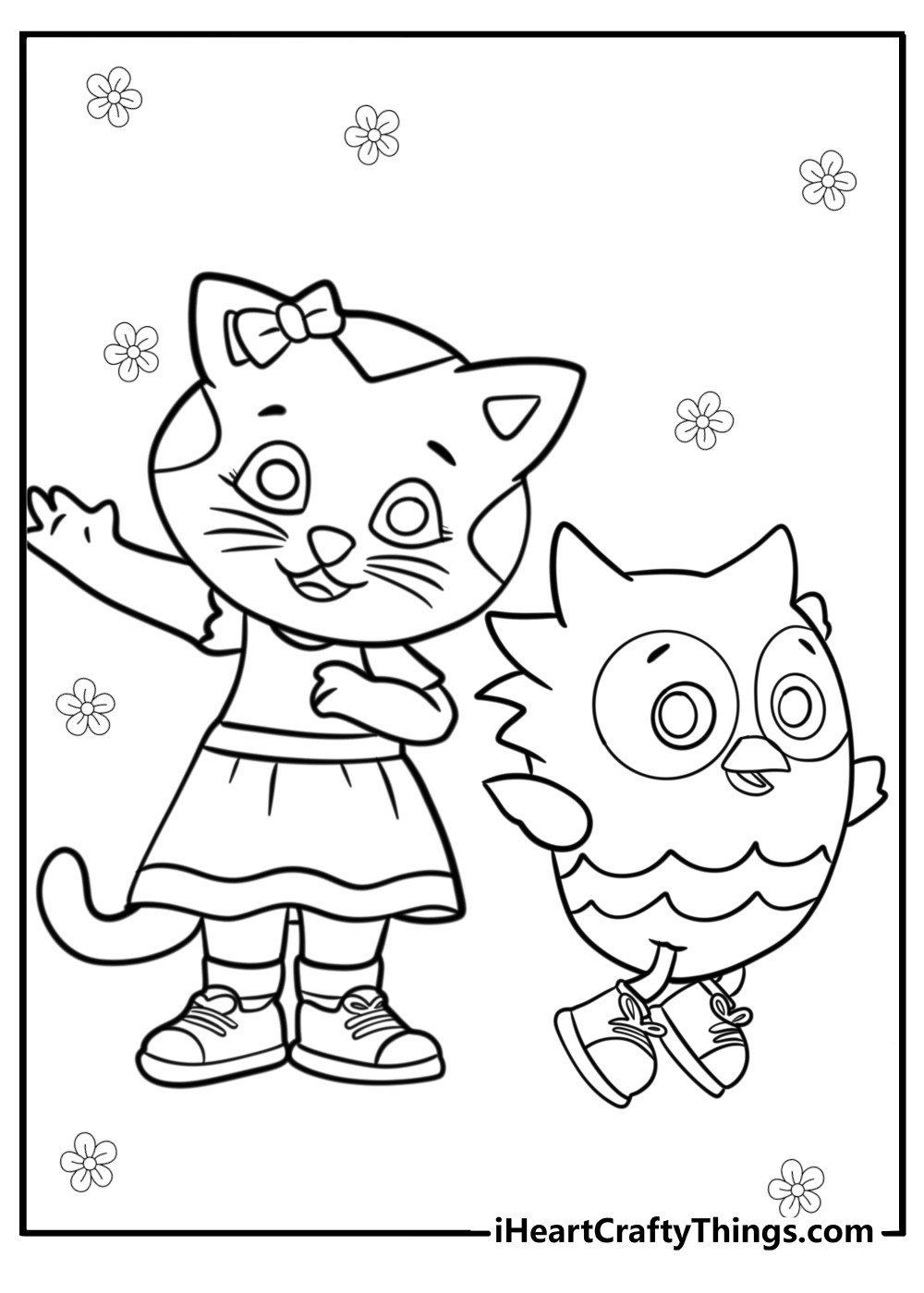 Daniel tiger coloring pages