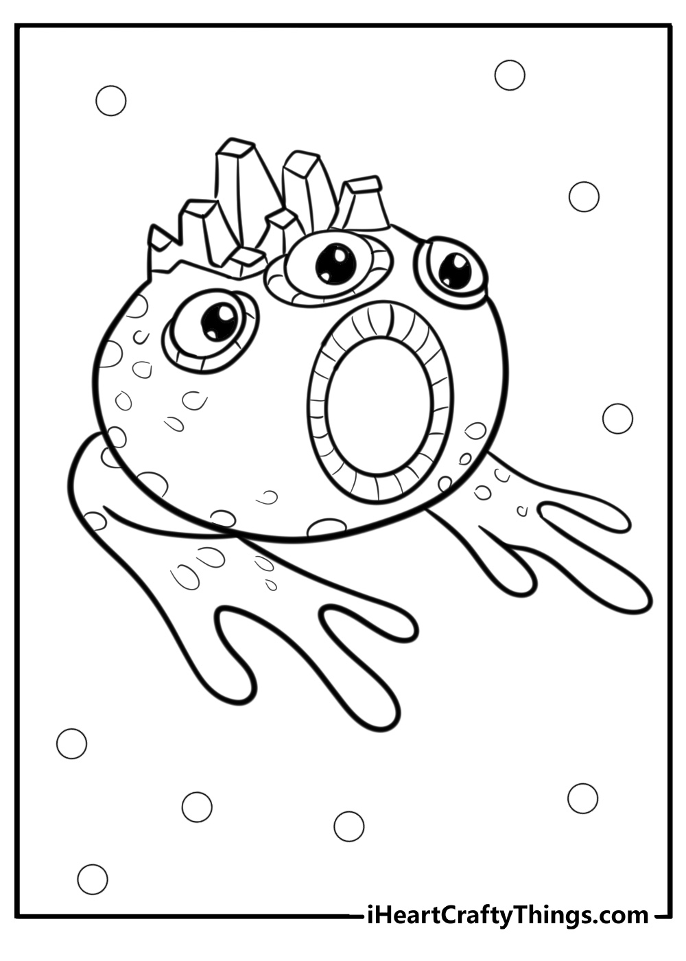 Fwog my singing monsters coloring pages