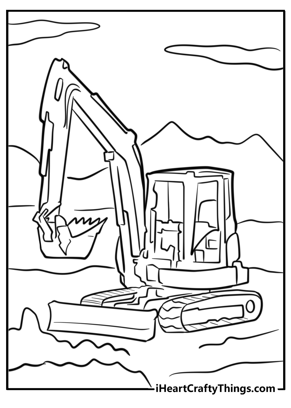 Kubota mini excavator to color