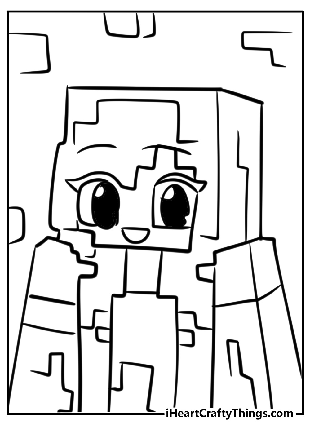 Minecraft aphmau coloring pages