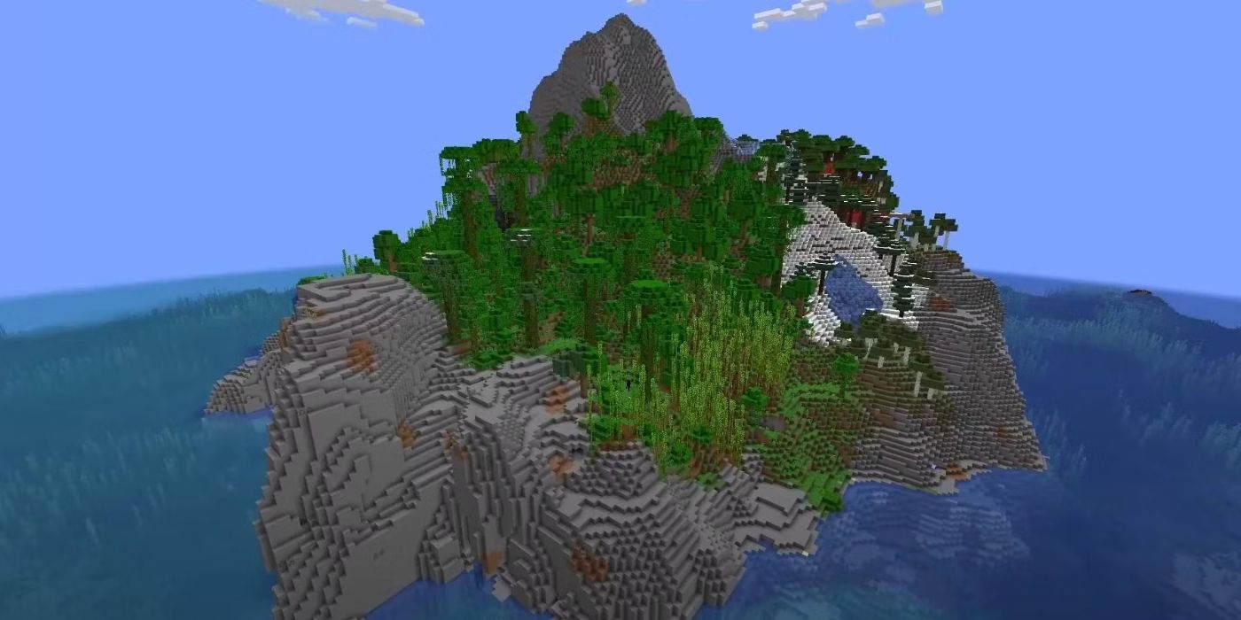 Minecraft Biome Pillar 1.21 Java Edition World Seed.