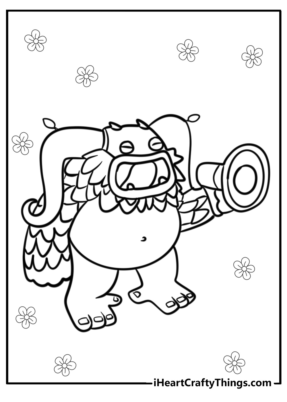 Msm coloring page