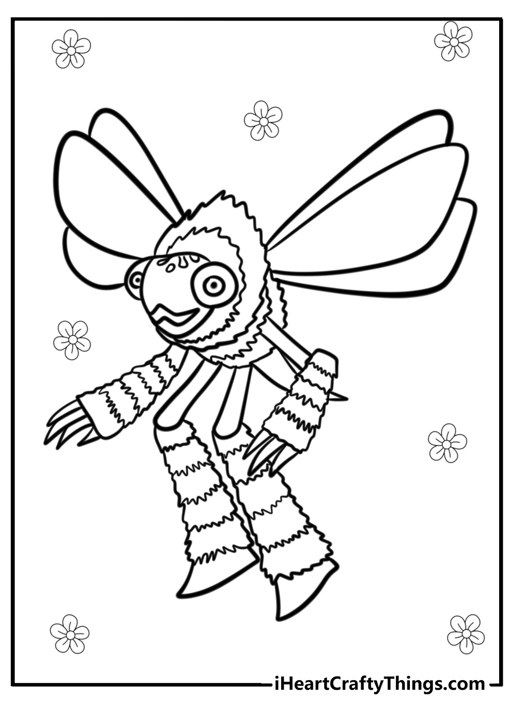 My singing monsters furcorn coloring page