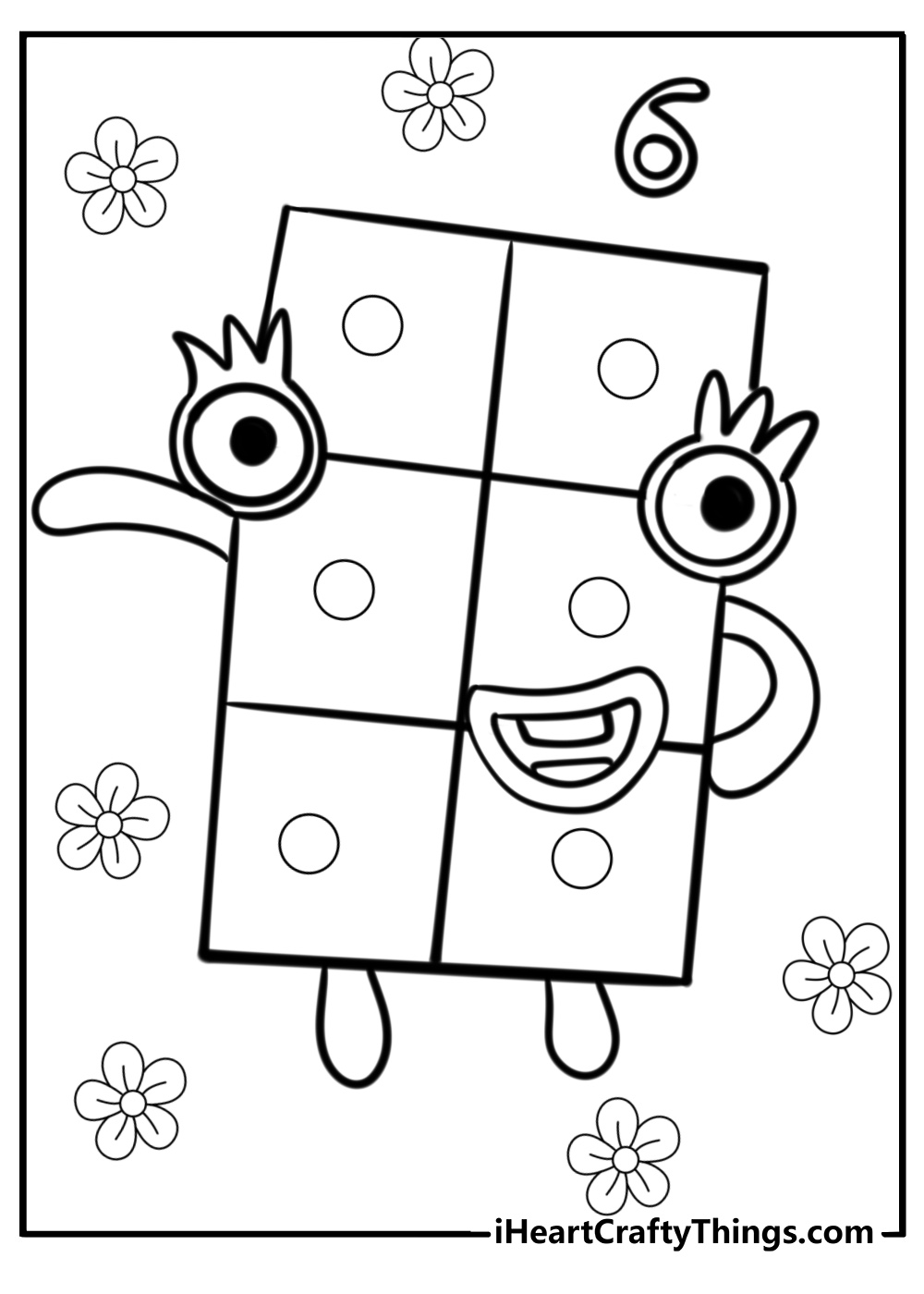 Numberblocks printables pdf free