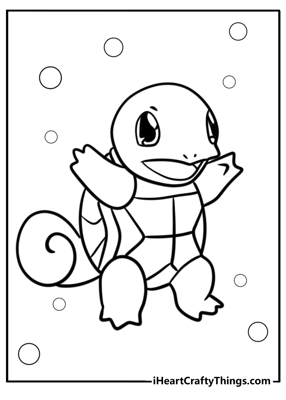 Pokemon coloring pages squirtle