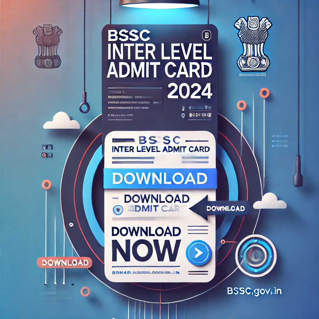 BSSC Inter Level Admit Card 2024