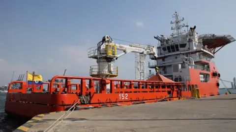 Reuters Colombian scientific ship ARC “Caribe” 