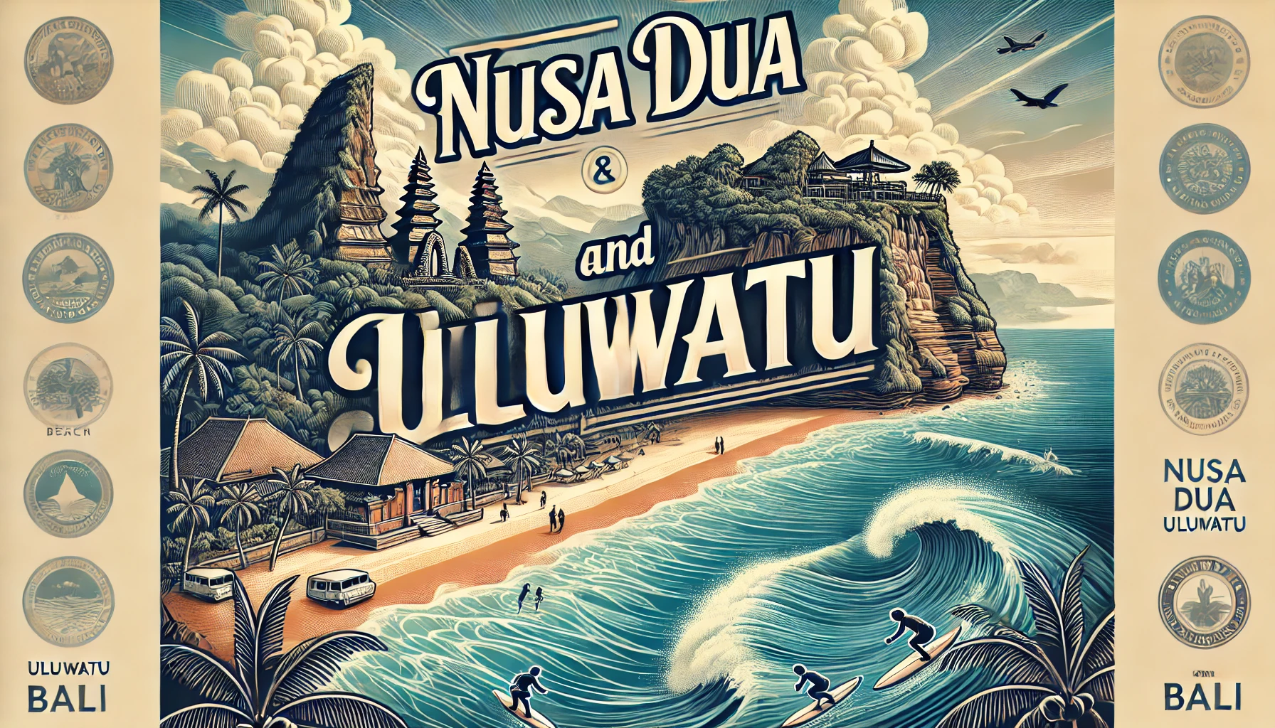 Nusa Dua and Uluwatu