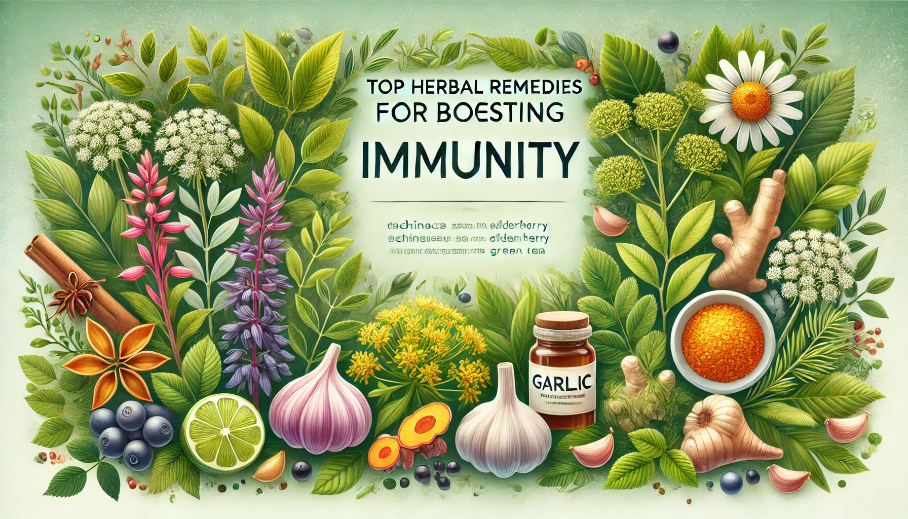 Top Herbal Remedies for Boosting Immunity