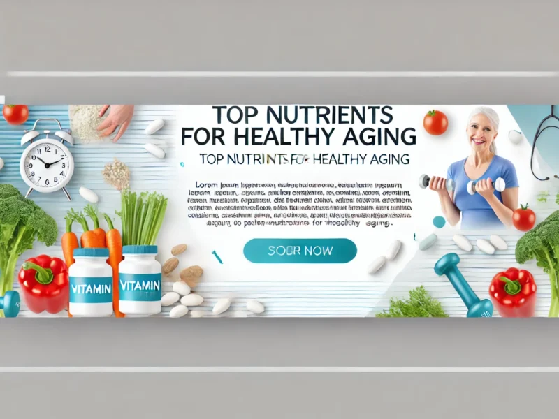 Top Nutrients for Healthy Aging