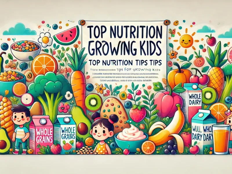 Top Nutrition Tips for Growing Kids