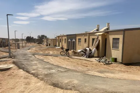 Prefabricated homes in Kibbutz Hatzerim