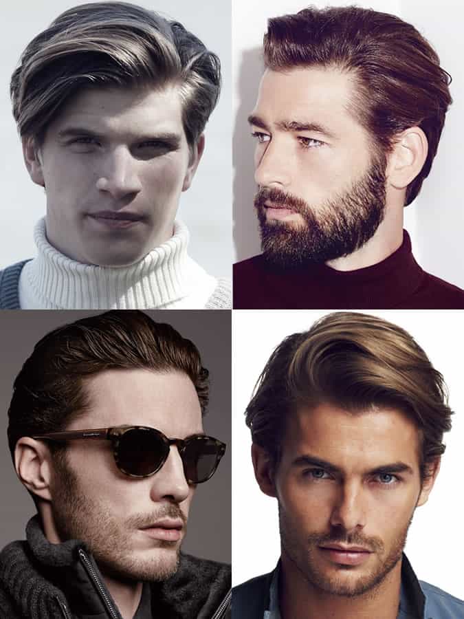 Men's hairstyles/haircuts for Heart Face Shapes