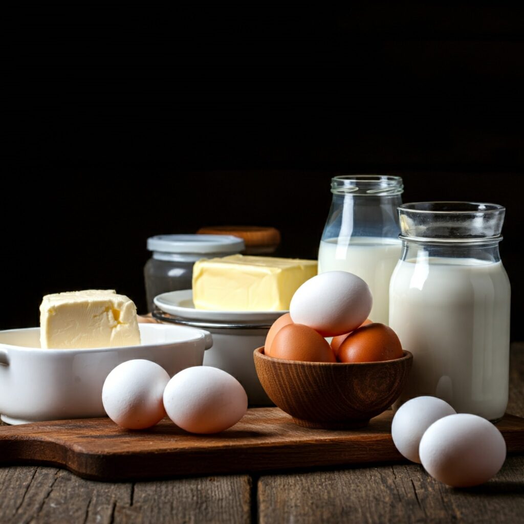 Vitamin B12 sources like eggs and dairy support energy and brain health for women.