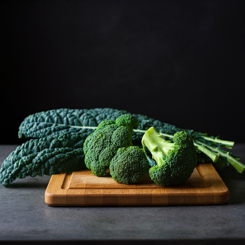 Vitamin K-rich foods like kale support bone health and prevent arterial calcification