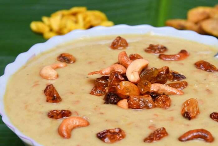 delight yourself with a bowl of sweet and savoury Palada Payasam