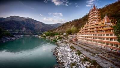 A stunning view of Rishikesh