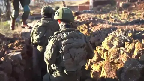 IDF Israeli soldiers operating in Syria 