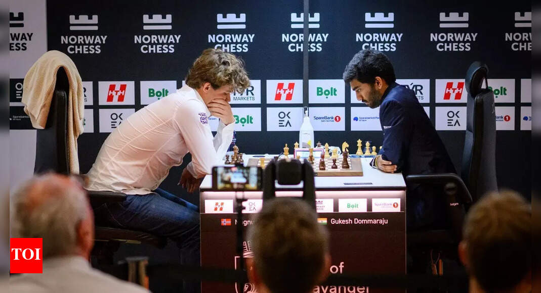 Norway Chess: Magnus Carlsen defeats D Gukesh in opening round | Chess News