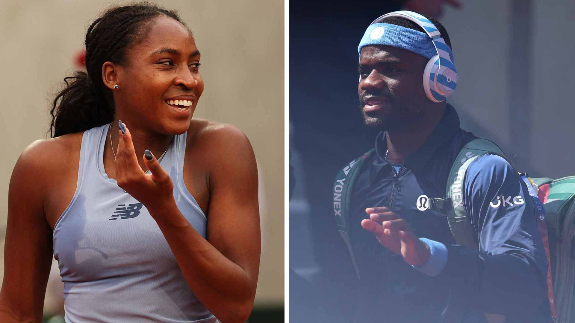 Coco Gauff and Frances Tiafoe are both into the second round at Roland Garros.