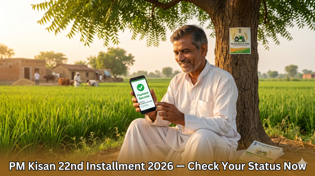 PM Kisan 22nd Installment 2026: Has Your ₹2,000 Arrived? Check Status, Fix Issues & Claim What Is Yours