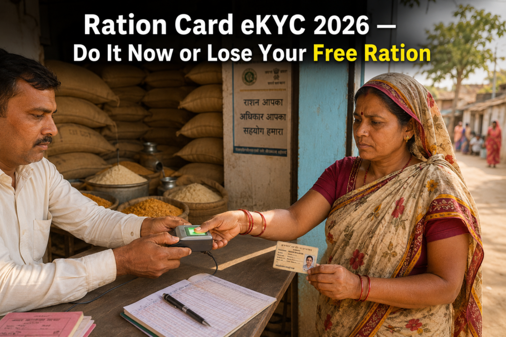 Ration Card eKYC 2026: How to Complete It Online and at Your Ration Shop - Before Your Free Ration Stops